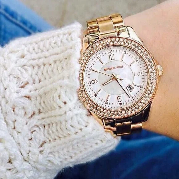 Michael Kors | Accessories | Michael Kors Madison Mk53 Rose  display picture 1